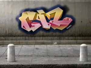 GIZ Photoshopped Graffiti