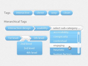 Hierarchical Tags UI